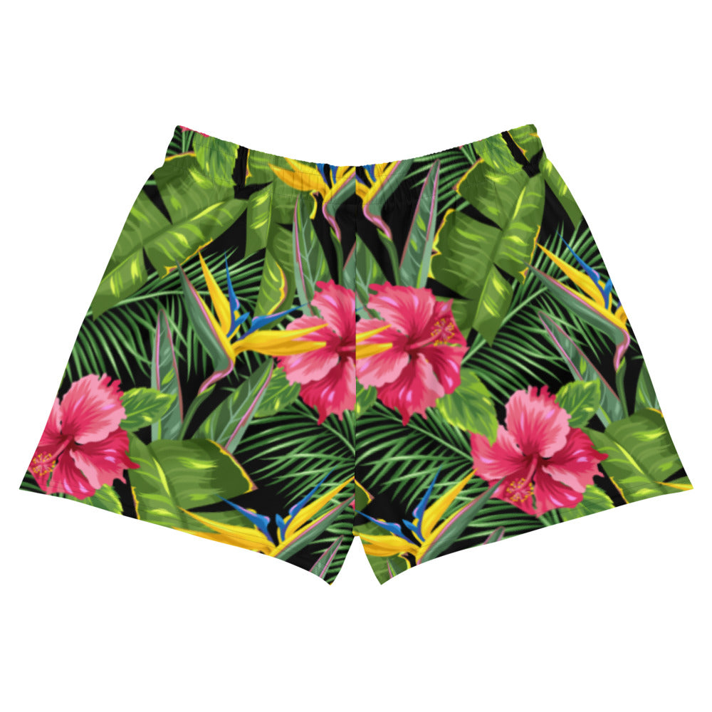 Tropical Athletic Shorts
