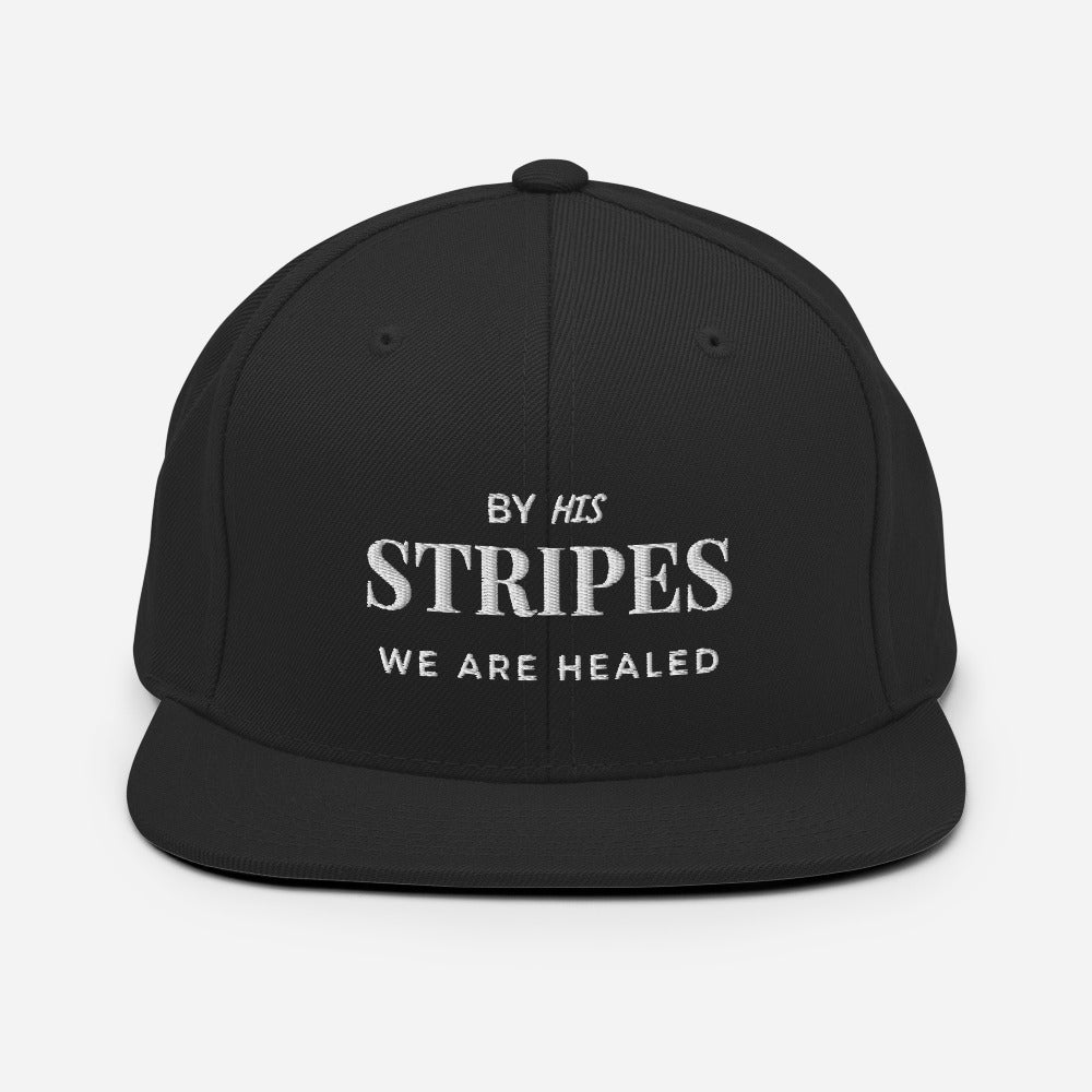 By His Stripes Snapback
