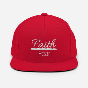 Faith Over Fear Snapback