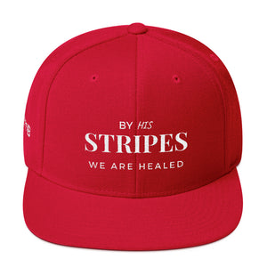 By His Stripes Snapback