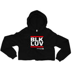 BLK LUV Crop Hoodie